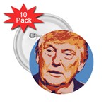 orange donald trump 2.25  Button (10 pack)