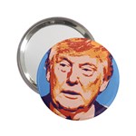 orange donald trump 2.25  Handbag Mirror