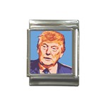 orange donald trump Italian Charm (13mm)