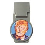 orange donald trump Money Clip (Round)