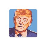 orange donald trump Magnet (Square)