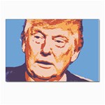 orange donald trump Postcard 5  x 7 