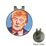 orange donald trump Golf Ball Marker Hat Clip