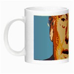 orange donald trump Night Luminous Mug