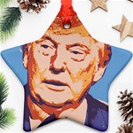 orange donald trump Star Ornament (Two Sides)