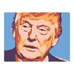 orange donald trump Double Sided Flano Blanket (Mini)