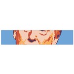 orange donald trump Flano Scarf (Small)