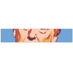 orange donald trump Flano Scarf (Large)