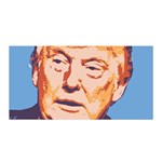 orange donald trump Satin Wrap