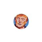 orange donald trump 1  Mini Button