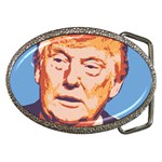 orange donald trump Belt Buckle