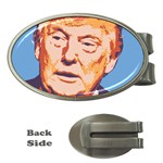 orange donald trump Money Clip (Oval)