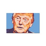 orange donald trump Sticker (Rectangular)