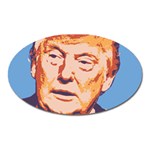 orange donald trump Magnet (Oval)