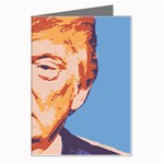 orange donald trump Greeting Card