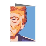 orange donald trump Mini Greeting Cards (Pkg of 8)