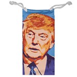 orange donald trump Jewelry Bag