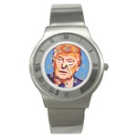 orange donald trump Stainless Steel Watch