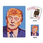 orange donald trump Playing Cards Single Design