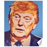 orange donald trump Canvas 8  x 10 