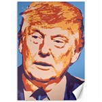 orange donald trump Canvas 12  x 18 