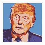 orange donald trump Medium Glasses Cloth