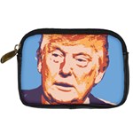 orange donald trump Digital Camera Leather Case