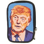 orange donald trump Compact Camera Leather Case