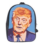 orange donald trump School Bag (Large)