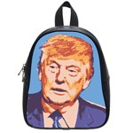 orange donald trump School Bag (Small)