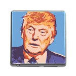 orange donald trump Memory Card Reader (Square)