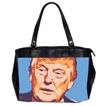 orange donald trump Oversize Office Handbag (2 Sides)