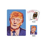 orange donald trump Playing Cards (Mini)