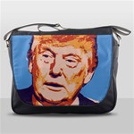 orange donald trump Messenger Bag