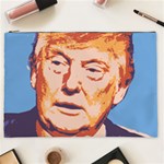 orange donald trump Cosmetic Bag (XXL)