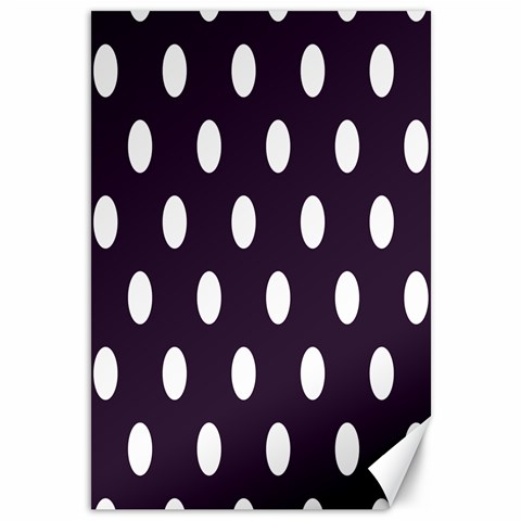 Polka Dots 11.88 x17.36  Canvas - 1