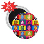 pop art donald trump  2.25  Magnet (100 pack) 