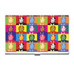 pop art donald trump  Business Card Holder