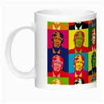 pop art donald trump  Night Luminous Mug