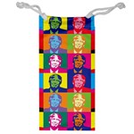 pop art donald trump  Jewelry Bag