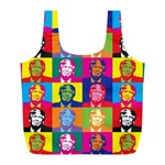 pop art donald trump  Full Print Recycle Bag (L)