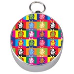 pop art donald trump  Silver Compass