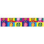 pop art donald trump  Flano Scarf (Small)