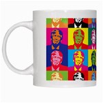 pop art donald trump  White Mug