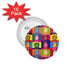 pop art donald trump  1.75  Button (10 pack) 