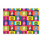 pop art donald trump  Sticker A4 (100 pack)