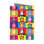 pop art donald trump  Mini Greeting Cards (Pkg of 8)