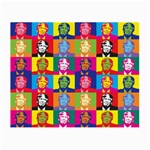 pop art donald trump  Small Glasses Cloth