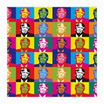 pop art donald trump  Medium Glasses Cloth