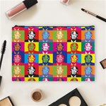 pop art donald trump  Cosmetic Bag (Large)